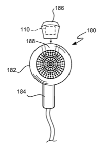 Apple earbud patent