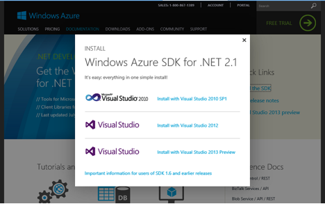 Visual Studio 2013 preview