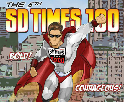 It's the SD Times 100 (with apologies to DC Comics)! It's the SD Times 100 (with apologies to DC Comics)!